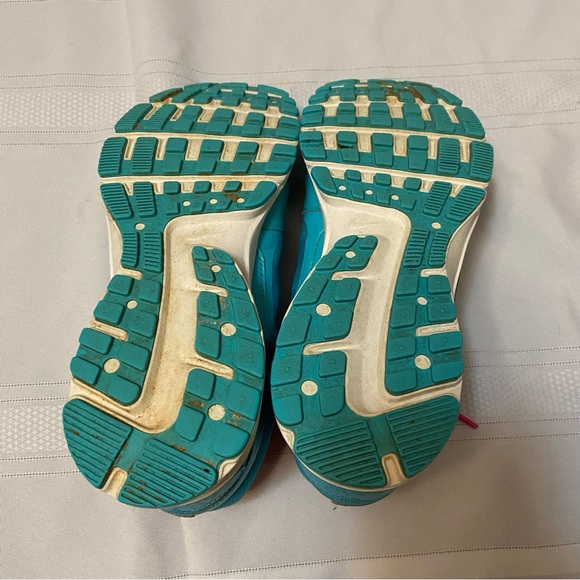 Nike Air Relentless 3 Womens Running Athletic Shoes Bright Blue & Pink size 8 - Picture 5 of 8